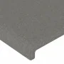 Cabecero con LED de tela gris oscuro 83x16x118/128 cm de vidaXL, Cabeceros y pies de cama - Ref: Foro24-3123743, Precio: 81,0...