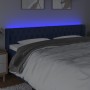 Cabecero con LED de tela azul 203x16x78/88 cm de vidaXL, Cabeceros y pies de cama - Ref: Foro24-3123600, Precio: 92,36 €, Des...