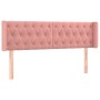 Cabecero con LED de terciopelo rosa 147x16x78/88 cm de vidaXL, Cabeceros y pies de cama - Ref: Foro24-3123625, Precio: 99,99 ...