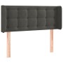 Cabecero con LED de terciopelo gris oscuro 103x16x78/88 cm de vidaXL, Cabeceros y pies de cama - Ref: Foro24-3123713, Precio:...