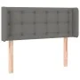 Dark gray fabric headboard with LED 83x16x78/88 cm by vidaXL, Headboards and footboards - Ref: Foro24-3123645, Price: 57,83 €...