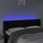 Kopfteil aus schwarzem Samt mit LED 147x16x78/88 cm von vidaXL, Kopf- und Fußteile - Ref: Foro24-3123622, Preis: 95,53 €, Rab...