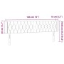 Cabecero con LED de tela azul 183x16x78/88 cm de vidaXL, Cabeceros y pies de cama - Ref: Foro24-3123592, Precio: 93,47 €, Des...