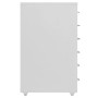 Armario archivador móvil metal gris 28x41x69 cm en Armarios archivadores | Comprar online en Foru.es
