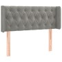 Cabecero con LED de terciopelo gris claro 93x16x78/88 cm de vidaXL, Cabeceros y pies de cama - Ref: Foro24-3123608, Precio: 6...