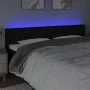 Kopfteil aus schwarzem Stoff mit LED 183x16x78/88 cm von vidaXL, Kopf- und Fußteile - Ref: Foro24-3123588, Preis: 78,70 €, Ra...