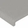 Cabecero con LED de tela gris claro 83x16x118/128 cm de vidaXL, Cabeceros y pies de cama - Ref: Foro24-3123742, Precio: 72,09...