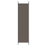 Biombo divisor de 4 paneles de tela gris antracita 200x200 cm de vidaXL, Divisores de ambientes - Ref: Foro24-350184, Precio:...