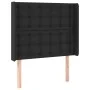 Kopfteil mit LED, schwarzem Kunstleder, 103 x 16 x 118/128 cm von vidaXL, Kopf- und Fußteile - Ref: Foro24-3124132, Preis: 71...