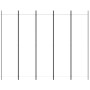 Biombo divisor de 5 paneles de tela blanco 250x200 cm de vidaXL, Divisores de ambientes - Ref: Foro24-350186, Precio: 40,64 €...