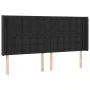 Kopfteil mit LED, schwarzem Kunstleder, 183 x 16 x 118/128 cm von vidaXL, Kopf- und Fußteile - Ref: Foro24-3124150, Preis: 11...