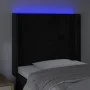 Black velvet headboard with LED 103x16x118/128 cm by vidaXL, Headboards and footboards - Ref: Foro24-3124330, Price: 80,95 €,...