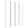 Biombo divisor de 4 paneles de tela blanco 200x220 cm de vidaXL, Divisores de ambientes - Ref: Foro24-350198, Precio: 41,67 €...