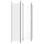 Biombo divisor de 4 paneles de tela blanco 200x220 cm de vidaXL, Divisores de ambientes - Ref: Foro24-350198, Precio: 41,67 €...