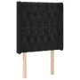 Kopfteil aus schwarzem Samt mit LED 83x16x118/128 cm von vidaXL, Kopf- und Fußteile - Ref: Foro24-3124416, Preis: 102,90 €, R...