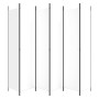 Biombo divisor de 6 paneles de tela blanco 300x220 cm de vidaXL, Divisores de ambientes - Ref: Foro24-350206, Precio: 53,31 €...