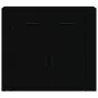 Aparador de madera contrachapada negro 80x33x70 cm de vidaXL, Aparadores - Ref: Foro24-816569, Precio: 74,86 €, Descuento: %
