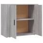 Aparador de madera contrachapada gris Sonoma 80x33x70 cm de vidaXL, Aparadores - Ref: Foro24-816566, Precio: 93,84 €, Descuen...