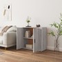 Aparador de madera contrachapada gris Sonoma 80x33x70 cm de vidaXL, Aparadores - Ref: Foro24-816566, Precio: 93,84 €, Descuen...