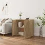 Aparador madera contrachapada color roble Sonoma 80x33x70 cm de vidaXL, Aparadores - Ref: Foro24-816563, Precio: 82,34 €, Des...