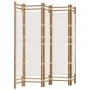 Biombo plegable de 5 paneles bambú y lona 200 cm de vidaXL, Divisores de ambientes - Ref: Foro24-350625, Precio: 123,99 €, De...