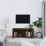 Mueble TV madera contrachapada color marrón roble 100x35x40 cm de vidaXL, Muebles TV - Ref: Foro24-816807, Precio: 56,58 €, D...