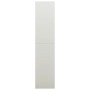 Armario de taquilla de acero gris claro 90x40x180 cm en Armarios archivadores | Comprar online en Foru.es