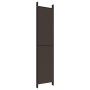 Biombo divisor de 6 paneles de tela marrón 300x220 cm de vidaXL, Divisores de ambientes - Ref: Foro24-350207, Precio: 63,34 €...