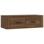 Mueble TV colgante madera contrachapada roble marrón 80x36x25cm de vidaXL, Muebles TV - Ref: Foro24-816839, Precio: 51,87 €, ...