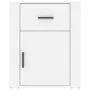 Mesita de noche madera contrachapada blanco 50x36x60 cm de vidaXL, Mesitas de noche - Ref: Foro24-816720, Precio: 56,27 €, De...