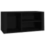 Mueble zapatero madera contrachapada negro 100x35x45 cm de vidaXL, Zapateros y organizadores de calzado - Ref: Foro24-816921,...