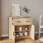 Aparador madera contrachapada color roble Sonoma 80x33x70 cm de vidaXL, Aparadores - Ref: Foro24-816571, Precio: 92,66 €, Des...