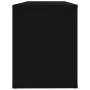 Mueble zapatero madera contrachapada negro 100x35x45 cm de vidaXL, Zapateros y organizadores de calzado - Ref: Foro24-816921,...