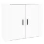 Aparador de madera contrachapada blanco 80x33x70 cm de vidaXL, Aparadores - Ref: Foro24-816560, Precio: 85,93 €, Descuento: %