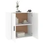 Aparador de madera contrachapada blanco 80x33x70 cm de vidaXL, Aparadores - Ref: Foro24-816560, Precio: 85,93 €, Descuento: %