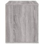 Mesita de noche gris Sonoma 50x39x47 cm de vidaXL, Taquillas y armarios de almacenamiento - Ref: Foro24-816710, Precio: 70,87...