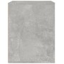 Mesita de noche de pared color gris hormigón 50x36x47 cm de vidaXL, Taquillas y armarios de almacenamiento - Ref: Foro24-8168...