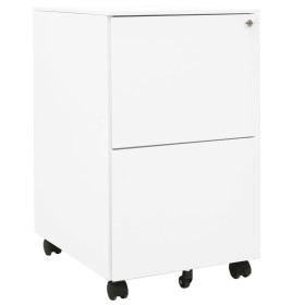 Armario archivador acero blanco 39x45x67 cm en Armarios archivadores | Comprar online en Foru.es