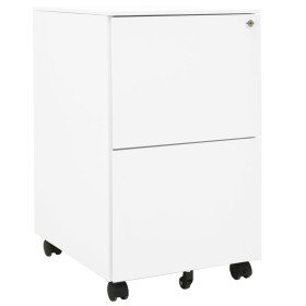 Armario archivador acero blanco 39x45x67 cm en Armarios archivadores | Comprar online en Foru.es