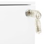 Armario archivador acero blanco 39x45x67 cm en Armarios archivadores | Comprar online en Foru.es