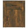 Mesita de noche madera contrachapada roble ahumado 50x36x60 cm de vidaXL, Mesitas de noche - Ref: Foro24-816725, Precio: 51,0...
