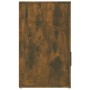 Mesita de noche madera contrachapada roble ahumado 50x36x60 cm de vidaXL, Mesitas de noche - Ref: Foro24-816725, Precio: 51,0...