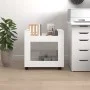 Carrito de escritorio madera contrachapada blanco 60x45x60 cm de vidaXL, Carros e islas - Ref: Foro24-816600, Precio: 43,97 €...