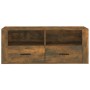 Mueble para TV madera contrachapada roble ahumado 100x35x40 cm de vidaXL, Muebles TV - Ref: Foro24-816813, Precio: 65,06 €, D...