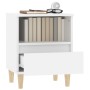 Mesitas de noche 2 unidades color blanco 40x35x50 cm de vidaXL, Mesitas de noche - Ref: Foro24-821795, Precio: 93,63 €, Descu...