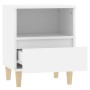 Mesitas de noche 2 unidades color blanco 40x35x50 cm de vidaXL, Mesitas de noche - Ref: Foro24-821795, Precio: 93,63 €, Descu...