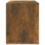 Mesita de noche madera contrachapada roble ahumado 60x36x45 cm de vidaXL, Mesitas de noche - Ref: Foro24-816741, Precio: 43,9...