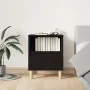Mesita de noche negro 40x35x50 cm de vidaXL, Mesitas de noche - Ref: Foro24-821796, Precio: 42,79 €, Descuento: %