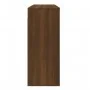 Armario de pared madera contrachapada marrón roble 80x33x80 cm de vidaXL, Aparadores - Ref: Foro24-816591, Precio: 65,03 €, D...