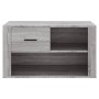 Mueble zapatero de madera contrachapada gris Sonoma 80x35x45 cm de vidaXL, Zapateros y organizadores de calzado - Ref: Foro24...